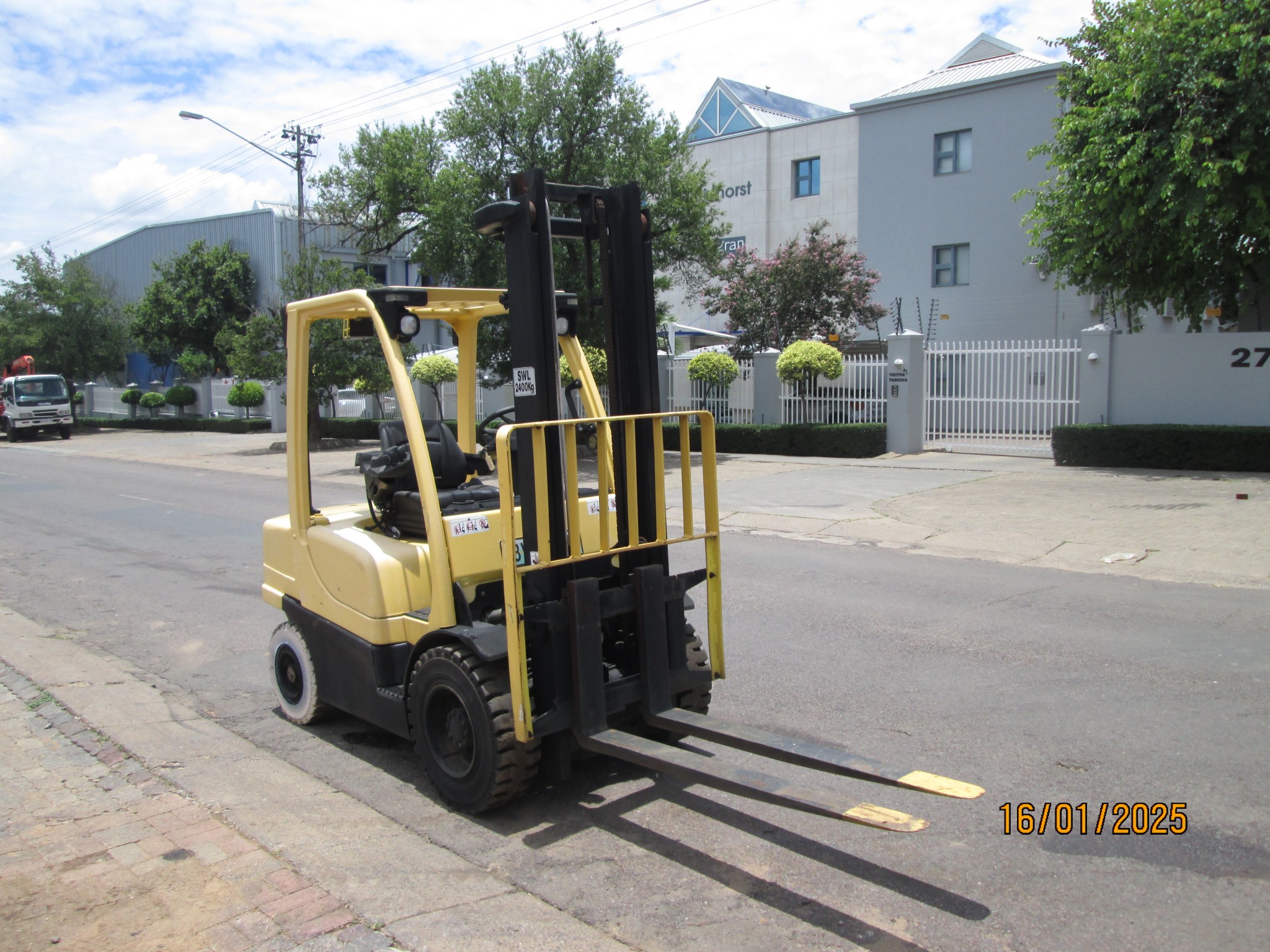 2012 HYSTER H3 OFT 2.4TON FORKLIFT