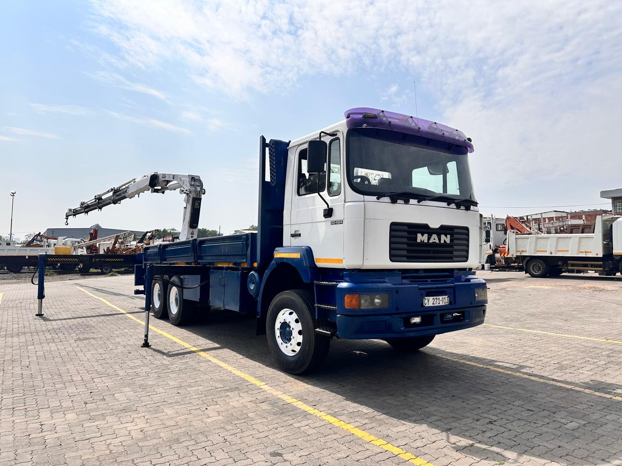 2004 MAN 30-464 12TON DROPSIDE BODY WITH HIAB 288 EP-4CLX CRANE - Image 18