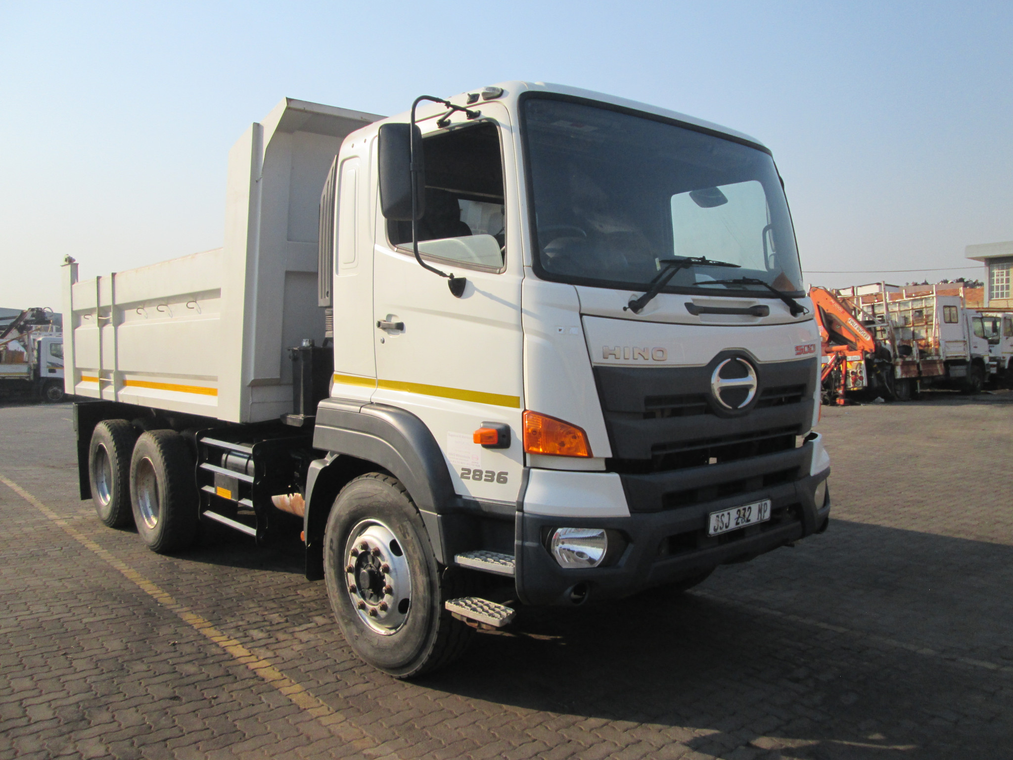 2019 HINO 500 2836 10CUBE TIPPER 51805KM