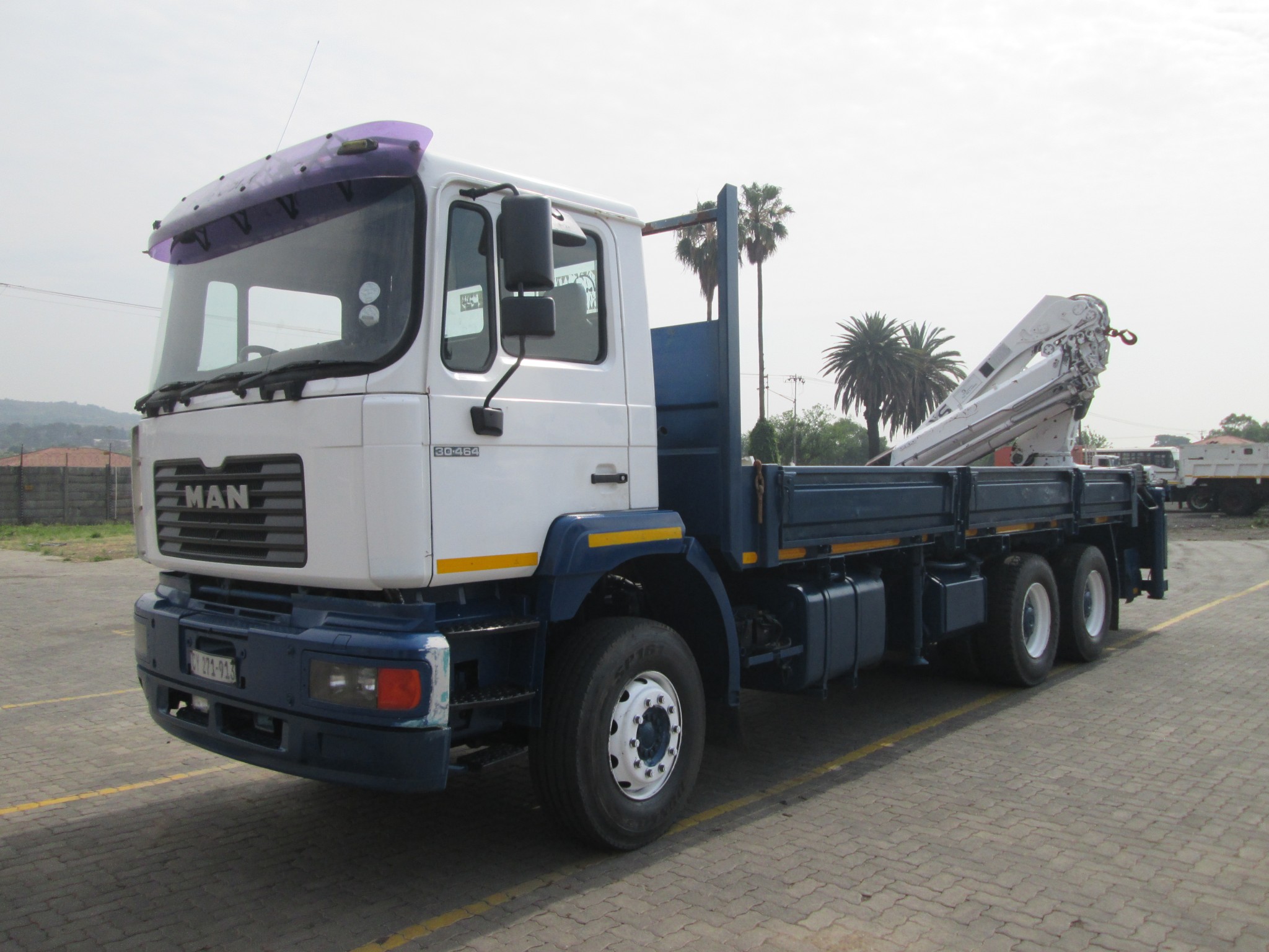 2004 MAN 30-464 12TON DROPSIDE BODY WITH HIAB 288 EP-4CLX CRANE - Image 3