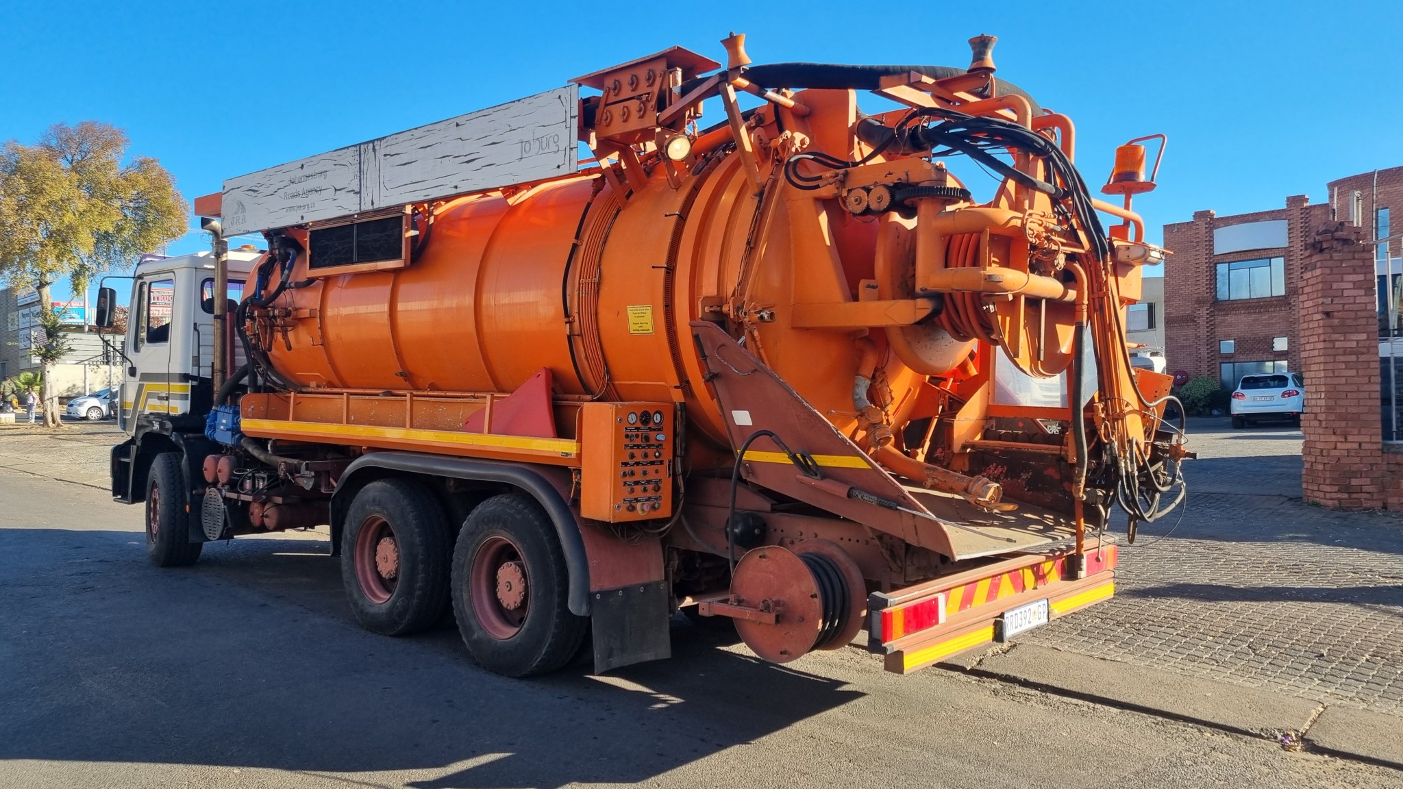 1990 MAN 26.292 HIGH PRESSURE VACUUM CLEANER TRUCK  - Image 5