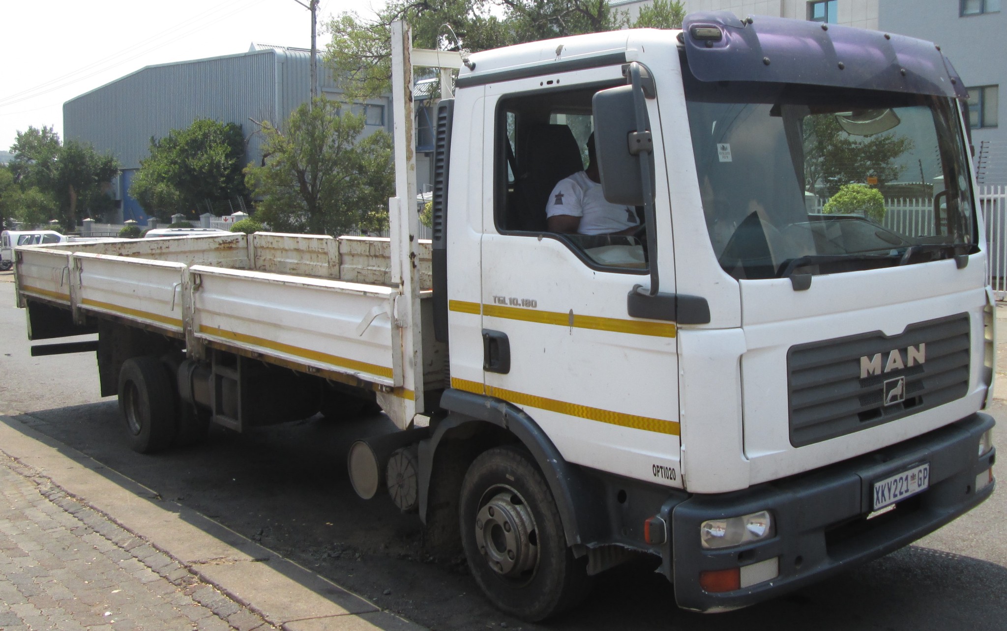 2008 MAN TGL10.180 6TON DROPSIDE BODY 