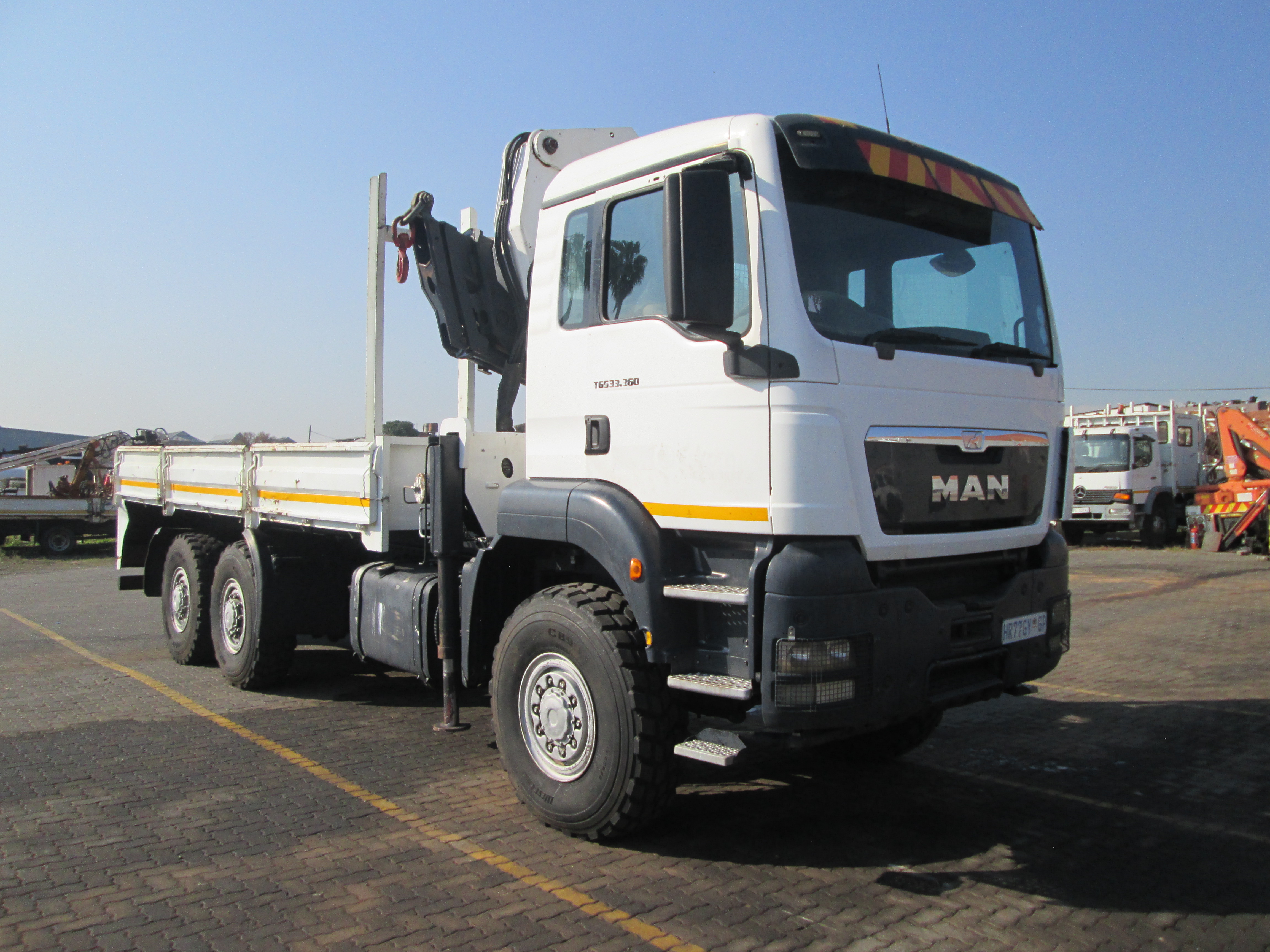 2018 MAN TGS33.360 6X6 12 TON DROPSIDE BODY WITH  BONFIGLIOLI P30500XL 163909KM - Image 1