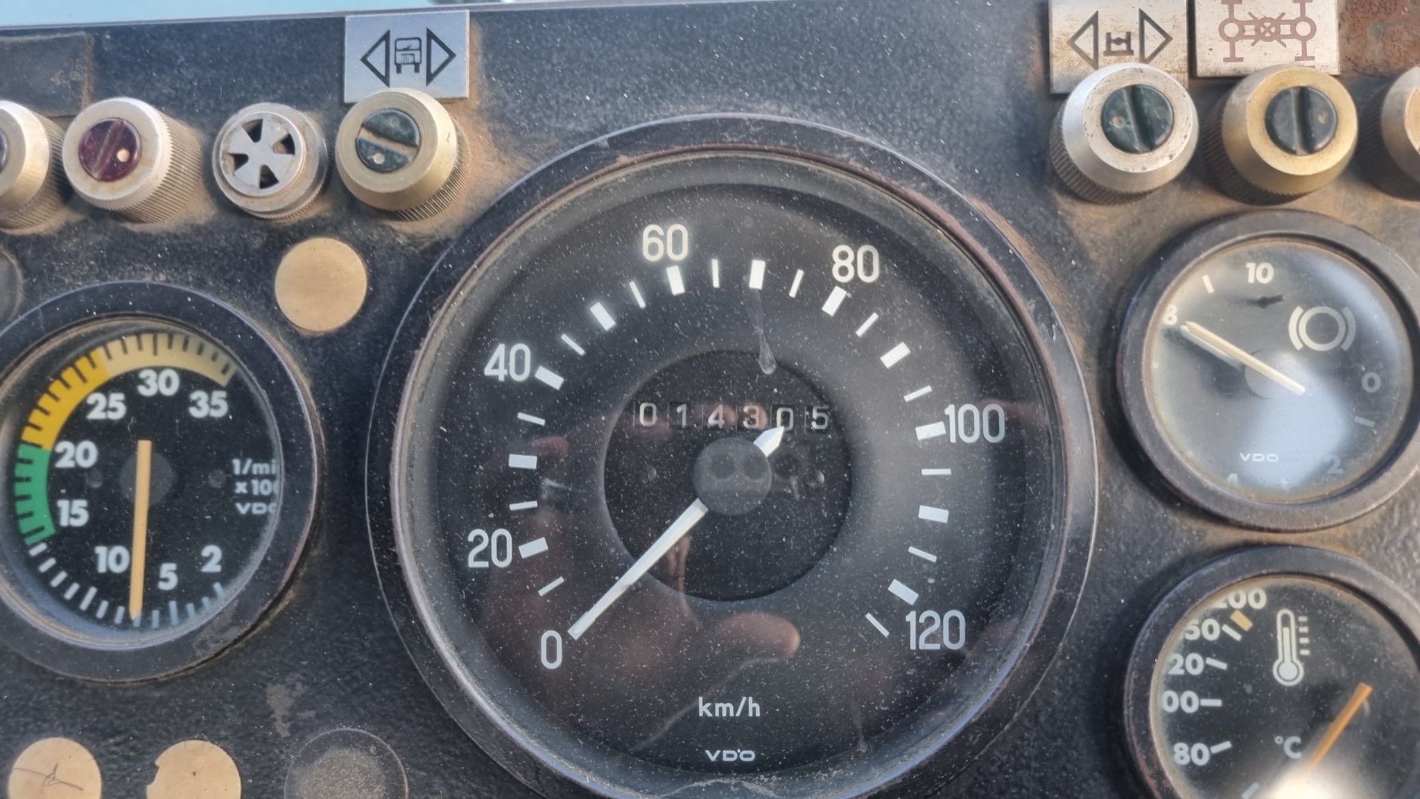 1981 SAMIL 50 4X4 FLATDECK WITH THE WATER TANKS - Image 9