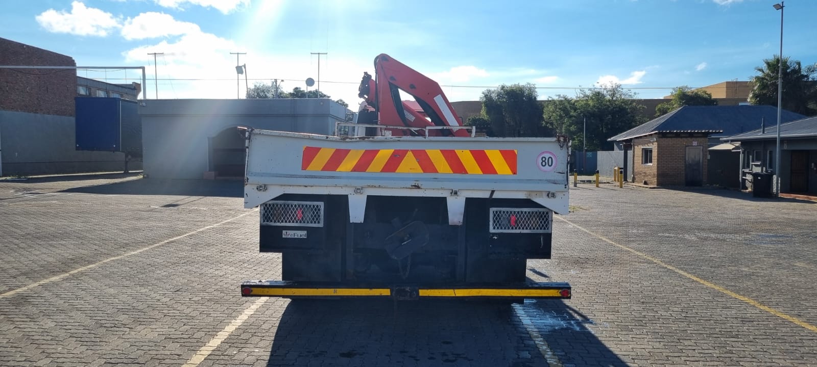2003 ISUZU FVZ1400 14TON DROPSIDE WITH PALFINGER PK 18080 CRANE  - Image 10
