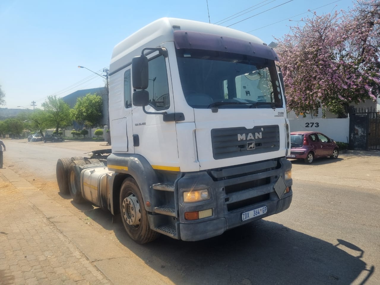 2010 MAN TGA 26.480 TRUCK TRACTOR