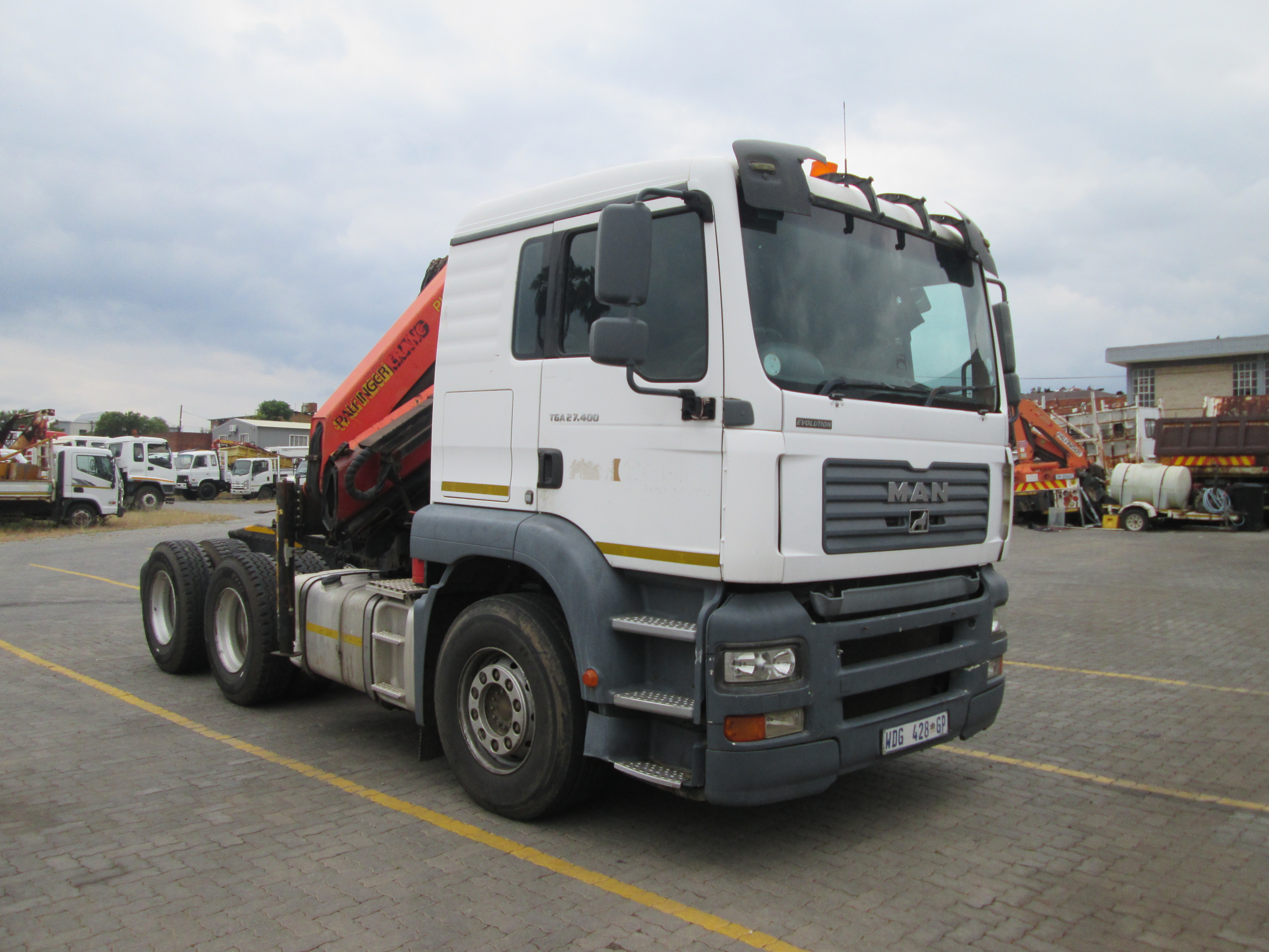 2007 MAN TGA 27-400 WITH PK15500 CRANE