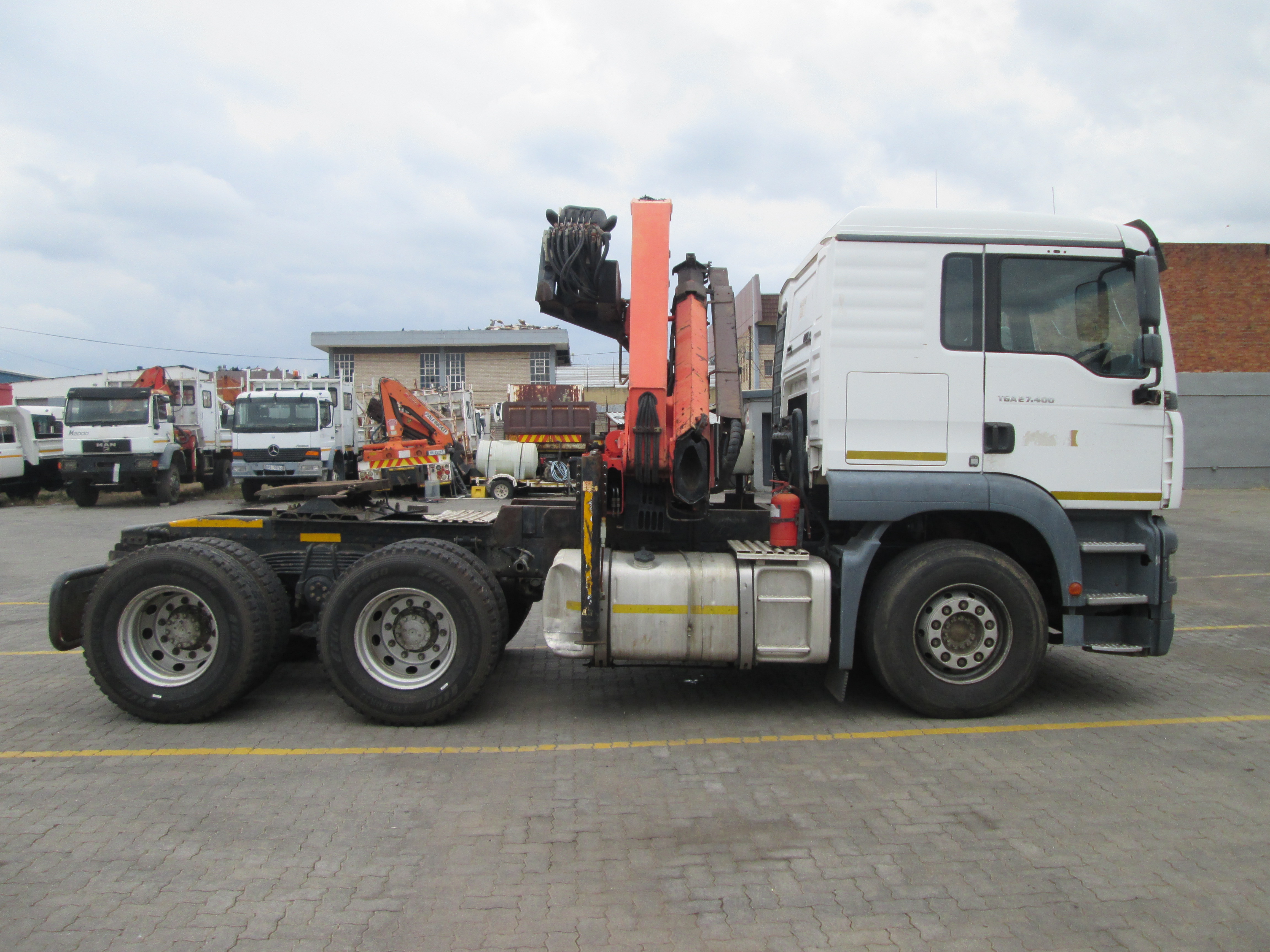 2007 MAN TGA 27-400 WITH PK15500 CRANE - Image 8
