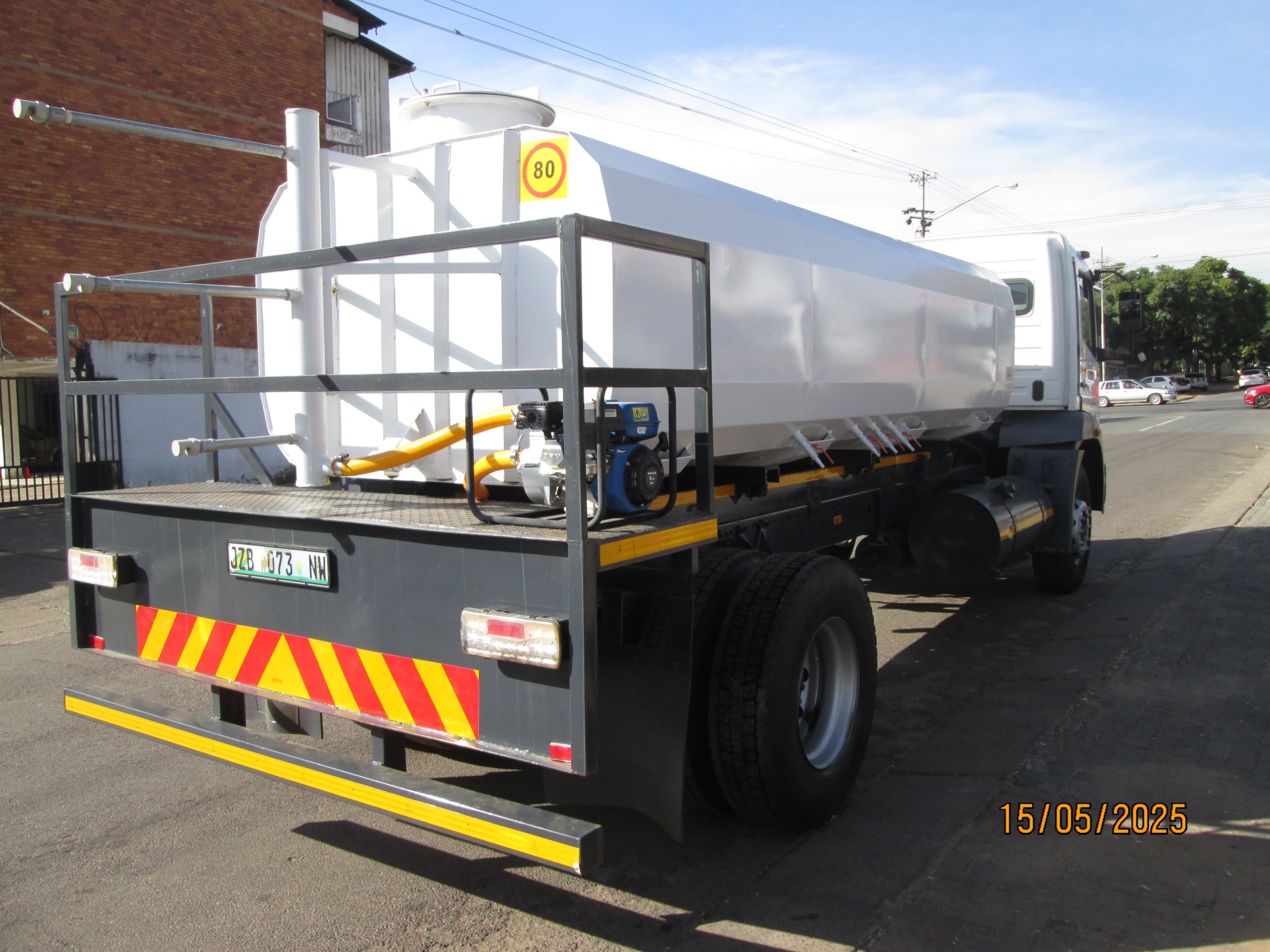 2018 FUSO FJ16-230 7000L WATER TANKER - Image 9