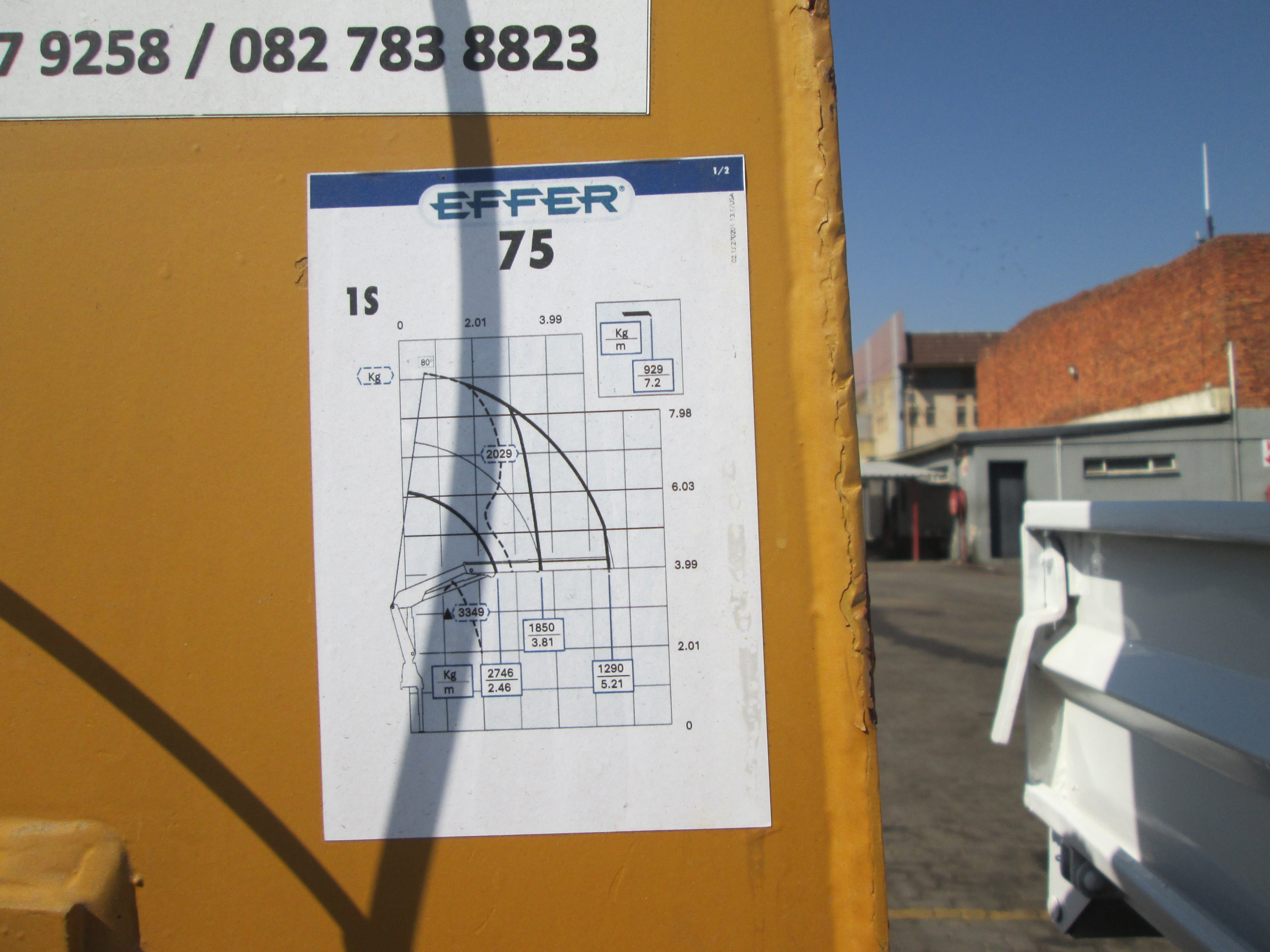 2000 UD80 8TON DROPSIDE WITH EFFER 75 CRANE - 138660KM - Image 14