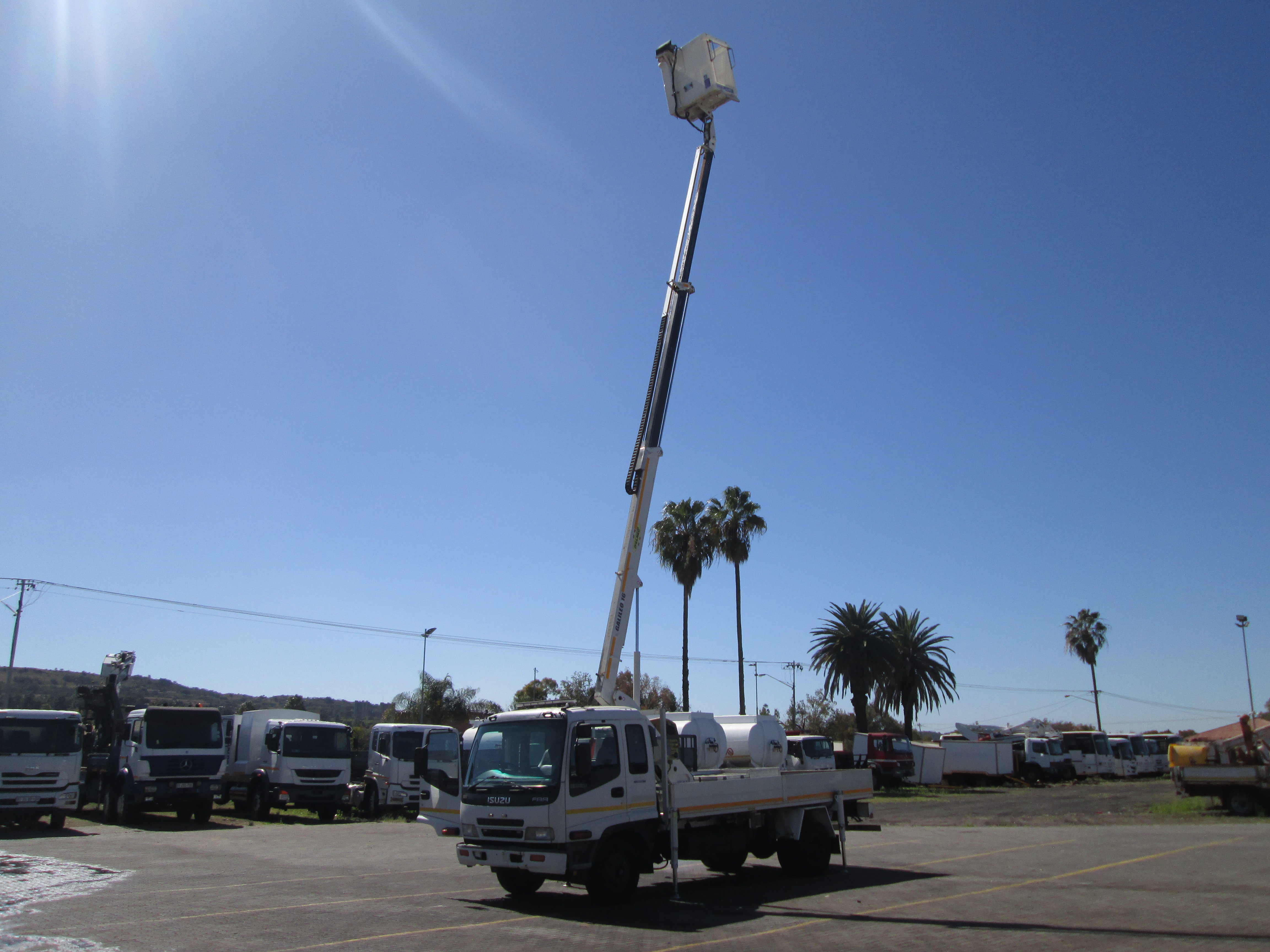 2009 ISUZU FRR500 FRIGHTER 5TON WITH GALILEO ITALMEC 16M REACH CHERRY PICKER - 240169KM - Image 13