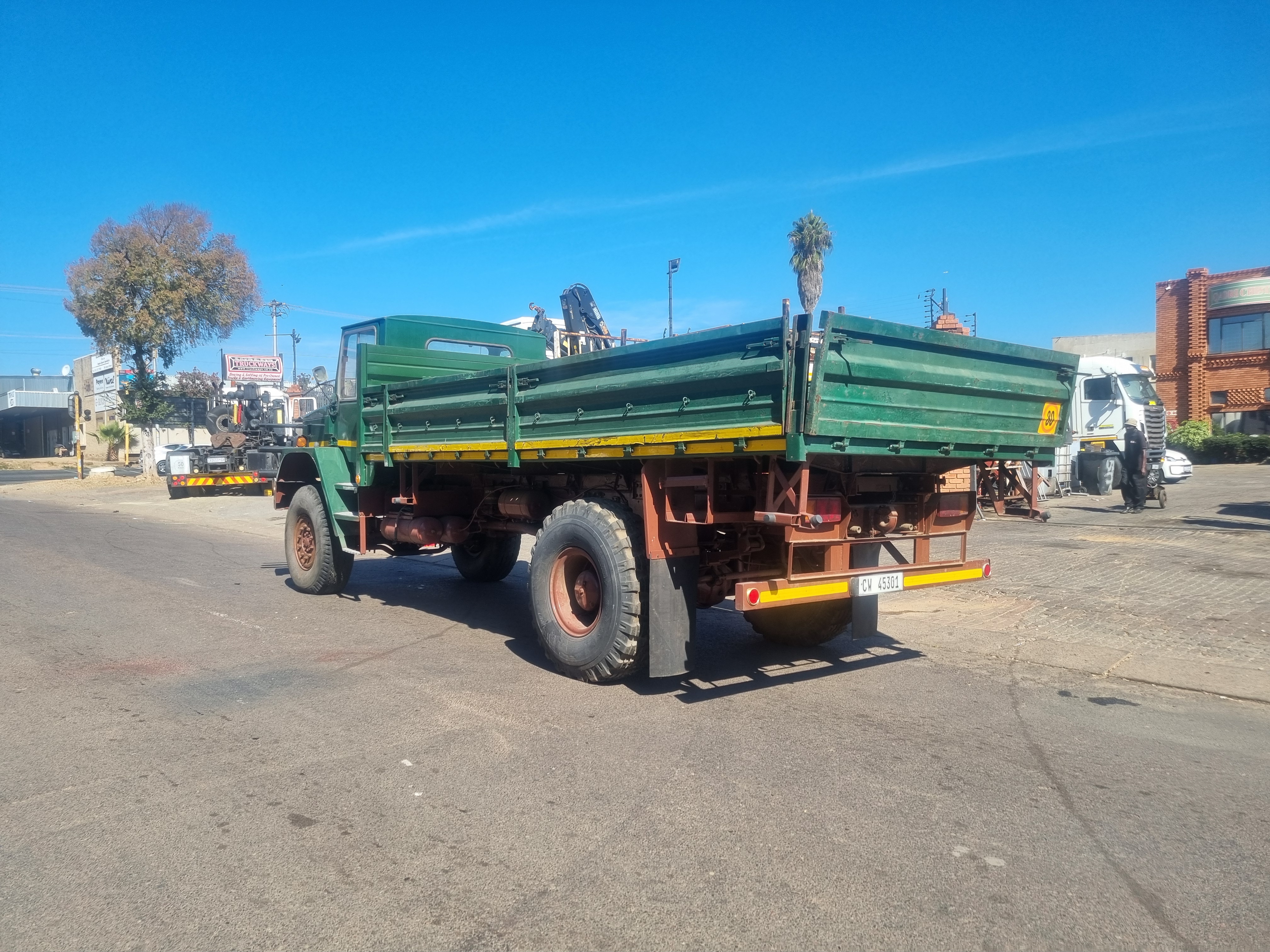 1980 SAMIL 50 4X4  8TON DROPSIDE 034688KM - Image 5